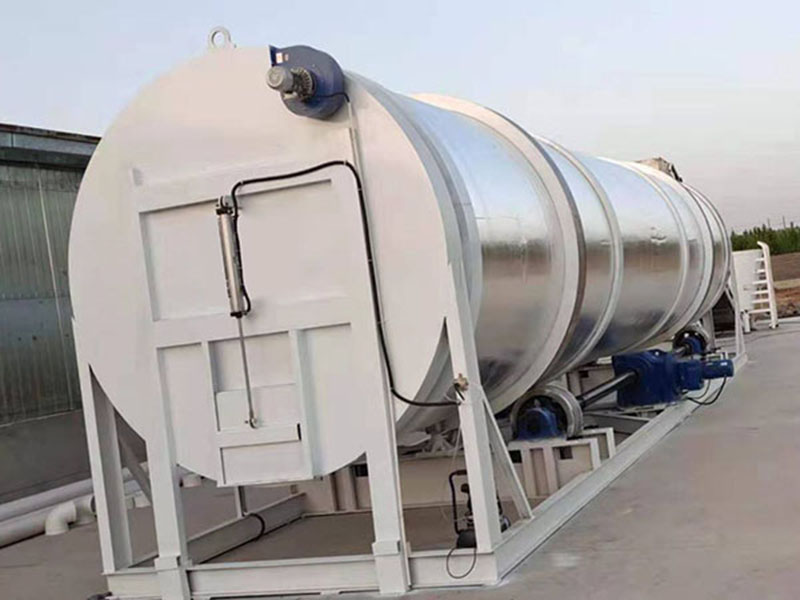 卧式有机肥发酵罐